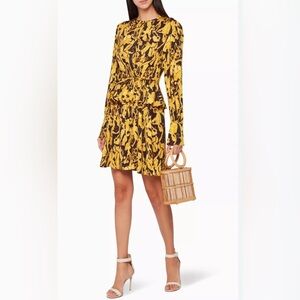 NEW STINE GOYA Lenita Printed Mini Dress
